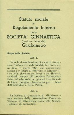 Statuto del 18.3.1926